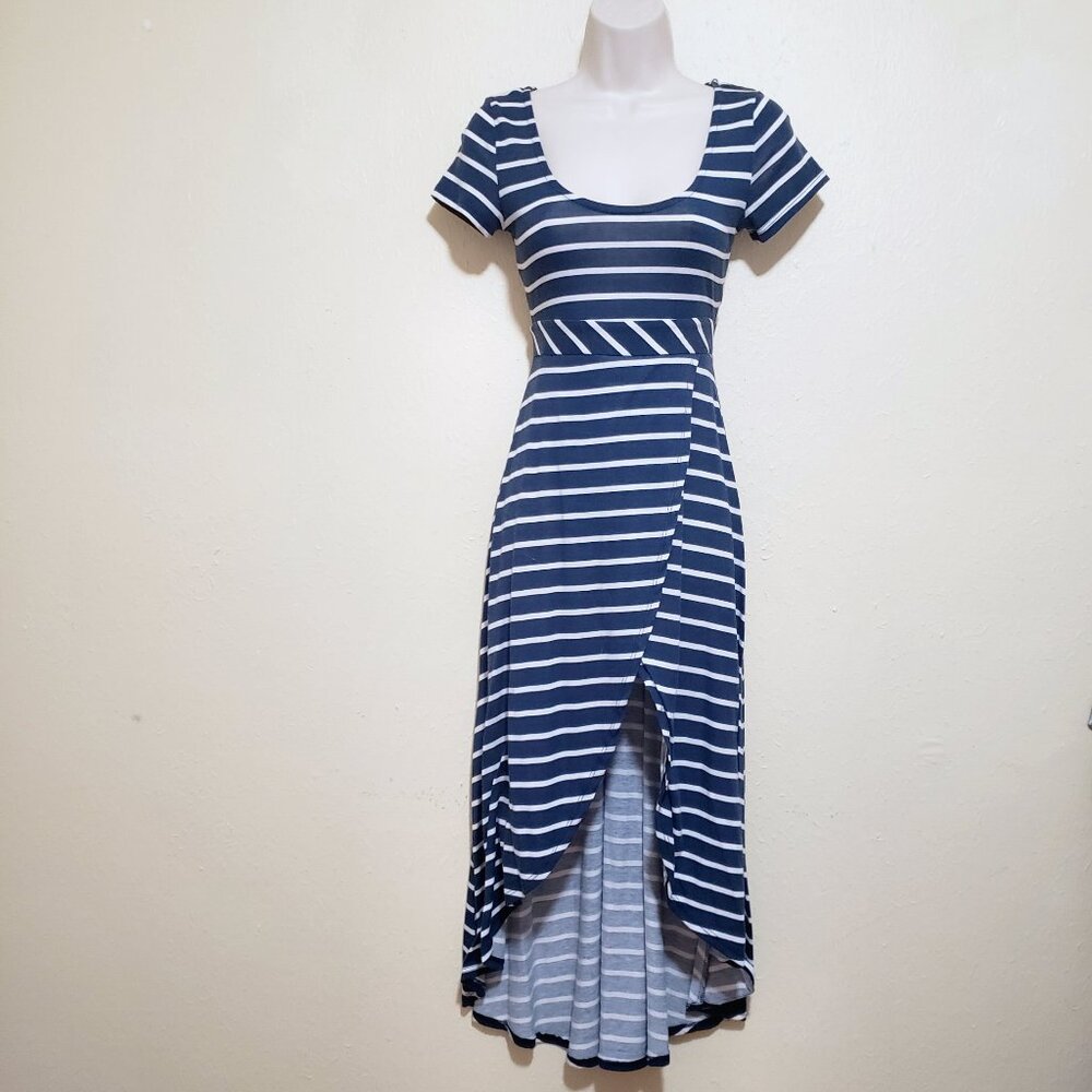 Long Striped Maxi Dress Size S